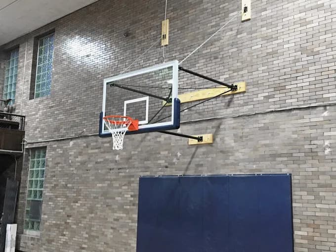 312 Stationary Wall Mount Backstops