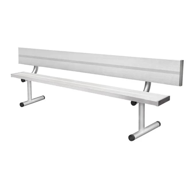 Player Bench with Back