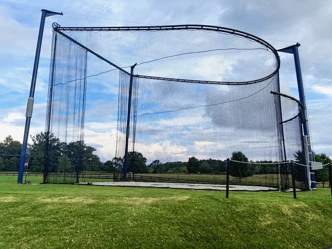 Coliseum Hammer Discus Cage W/Rear Door Access