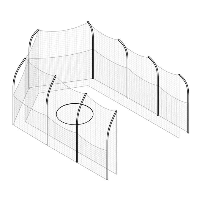 Barrier Net for 8030 Discus Cage