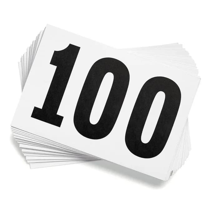 Competitor Numbers