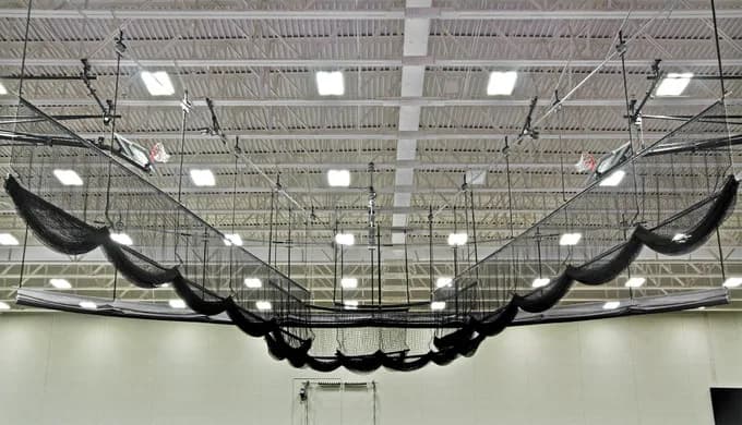 Custom Ceiling Suspended Throwing Cage